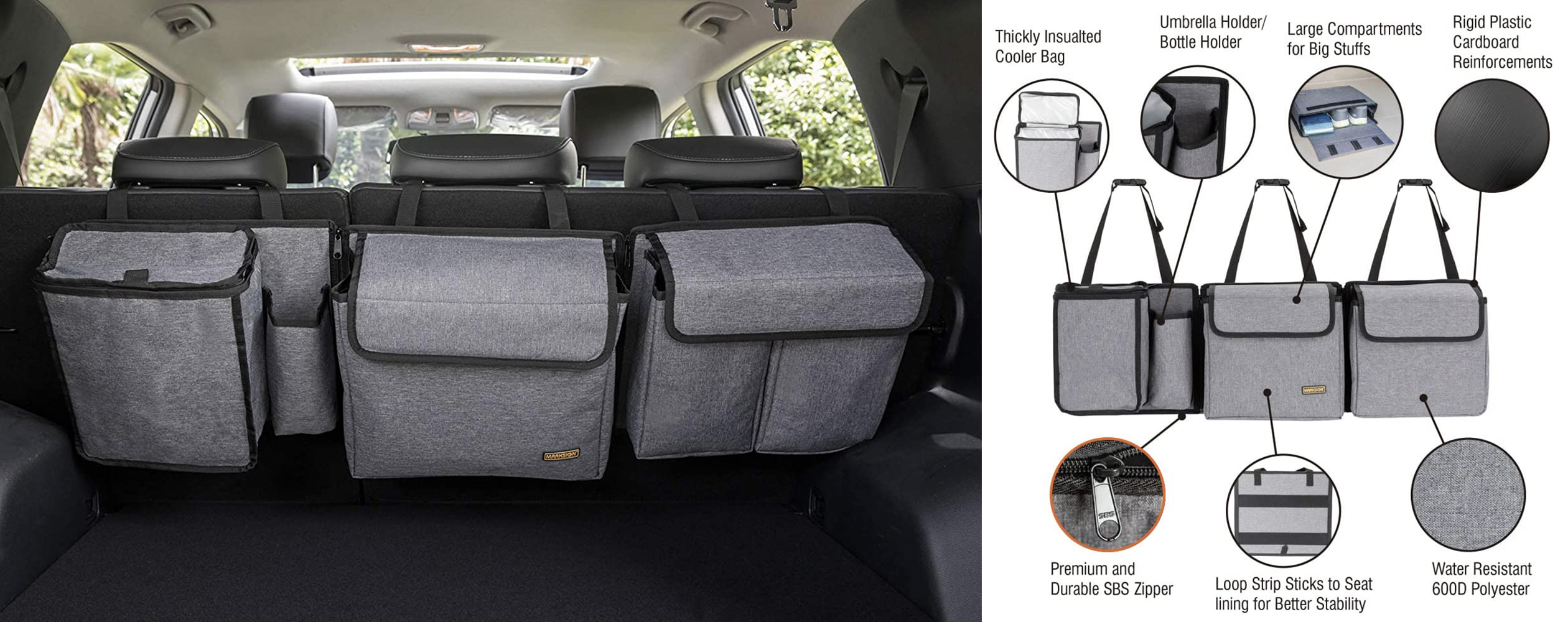 Best Gift for your Car Rear Seat-Trunk Organizer