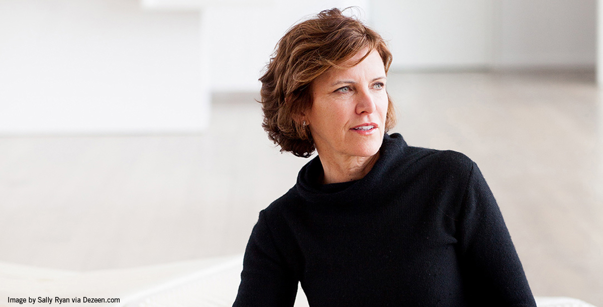 Jeanne Gang by Sally Ryan via Dezeen