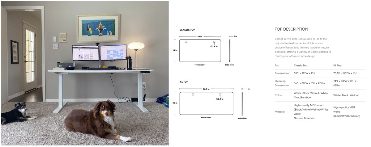 Autonomous Standing Desk for Architects