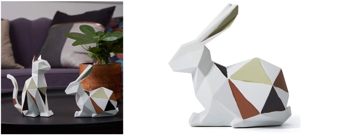 Haucoze Polyresin Rabbit