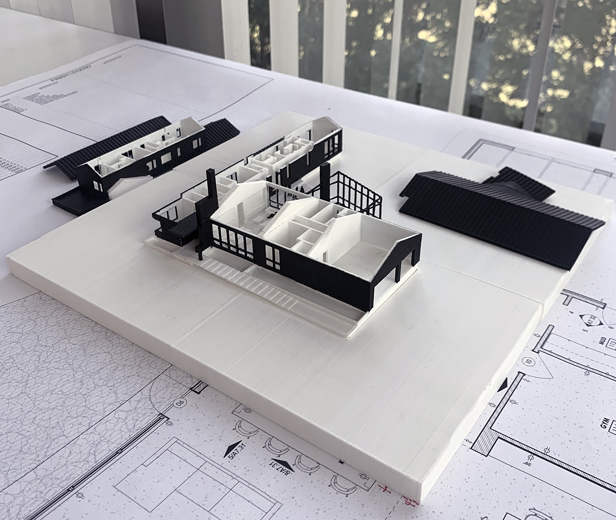 3D Model Disassembled - Printing Architectural 3D Models