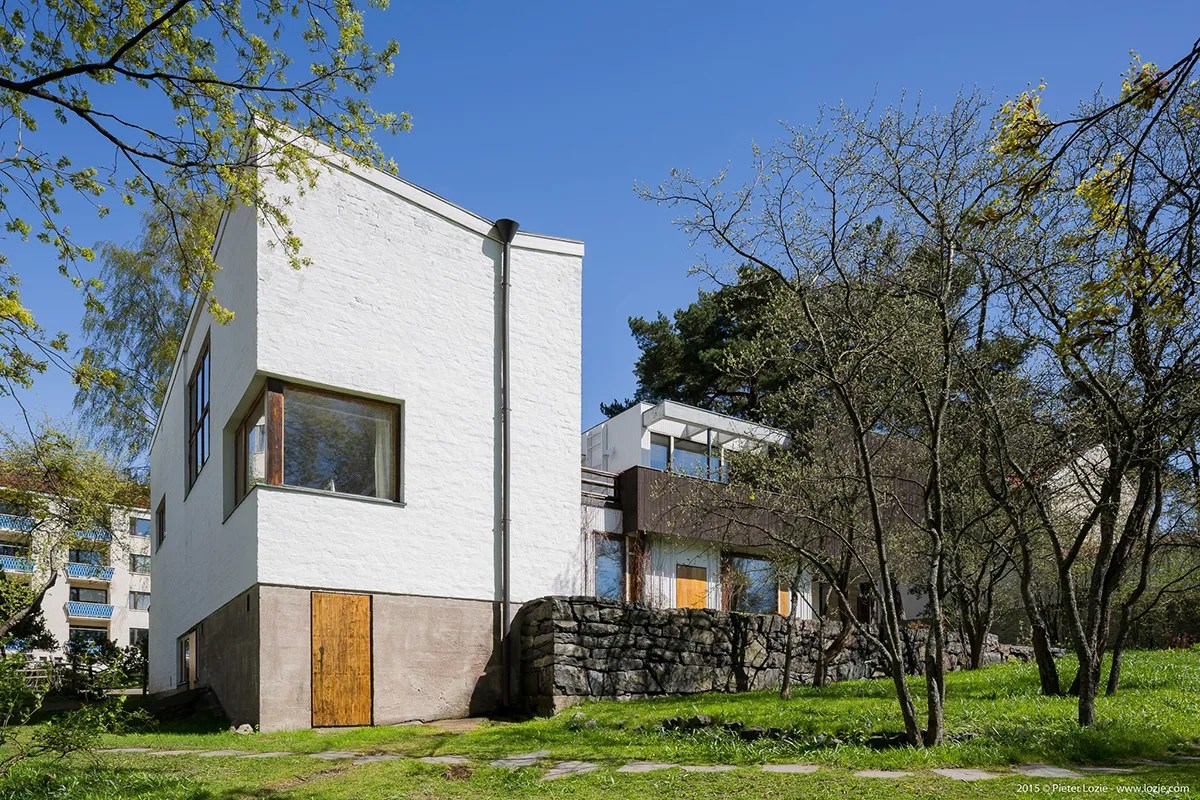 Alvar Aalto House - photo by Pieter Lozie