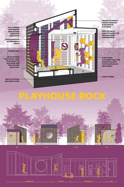 Amrita Raja and Katharine Storr 2017 Life of an Architect Playhouse Design Competition Winner