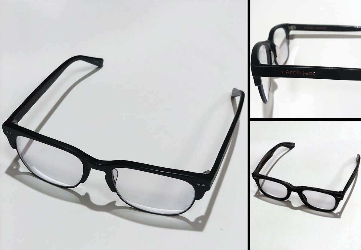 Andrew's Black Frame Specs