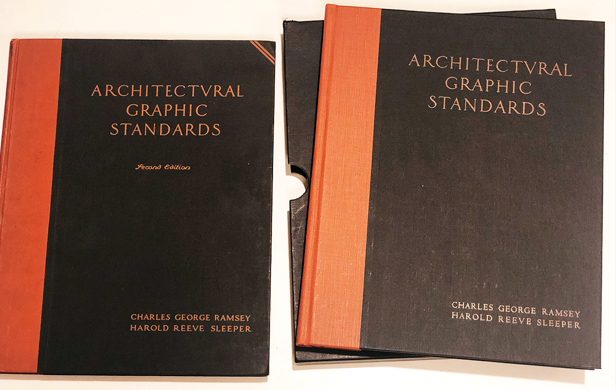 Architectural Graphic Standards 1st & 2nd Editions