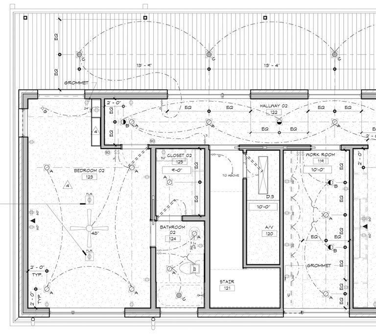 Architectural Graphics 101 - Dashed Doors RCP