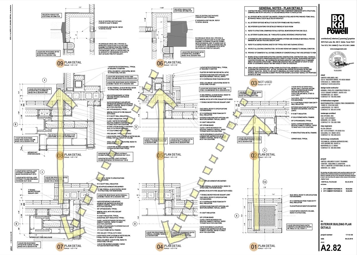 Architectural Title Blocks - Architectural Graphics 101 from Bob Borson