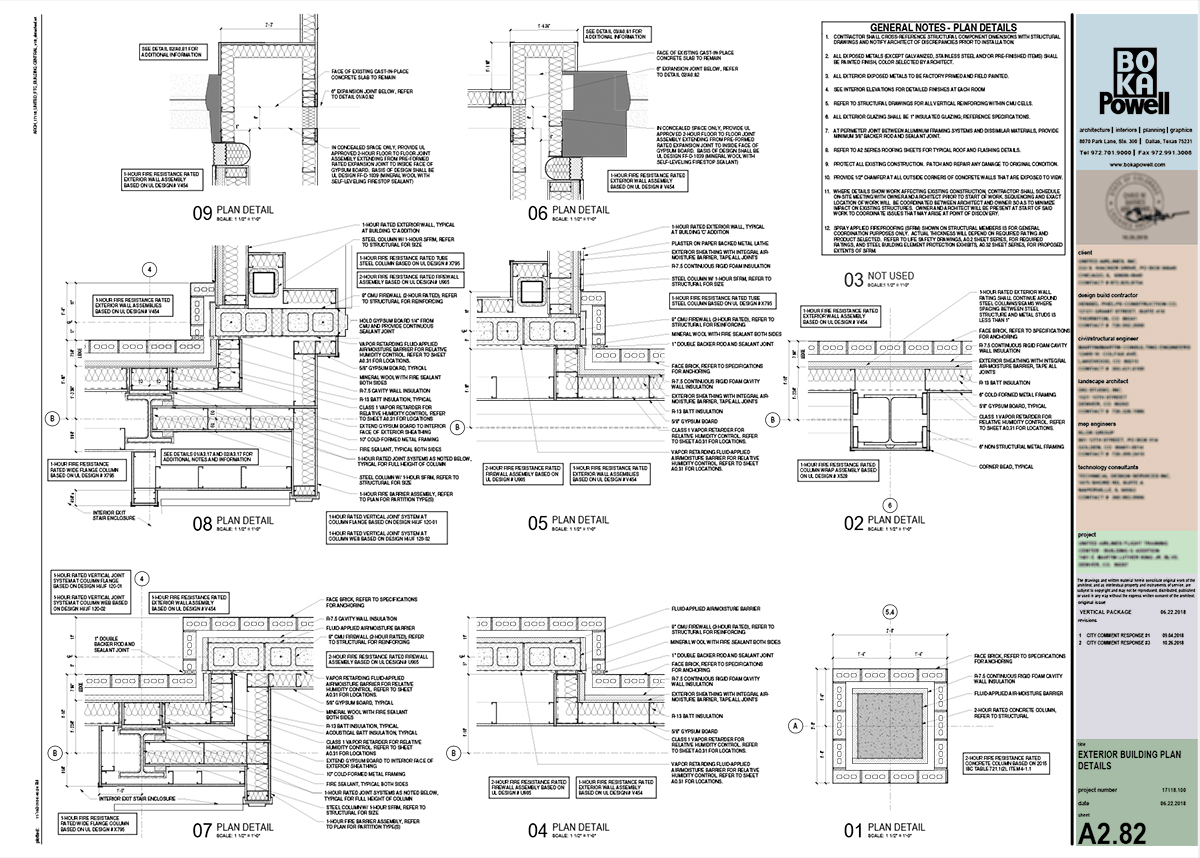 Architectural Title Blocks - Architectural Graphics 101 from Bob Borson