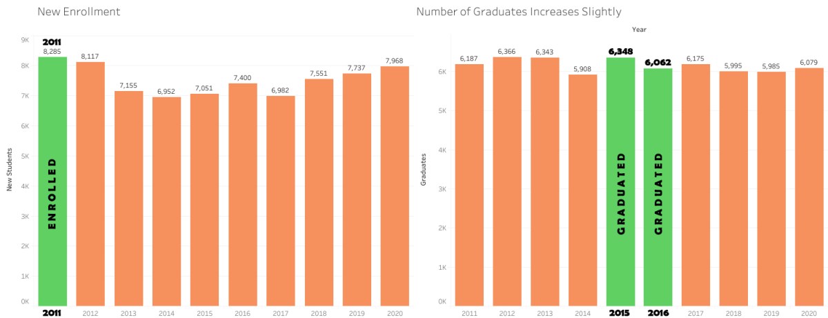 Architecture Student Enrollment and Graduation Rates