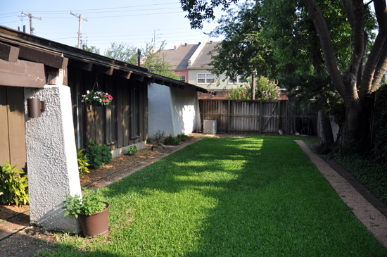 Backyard Drainage After