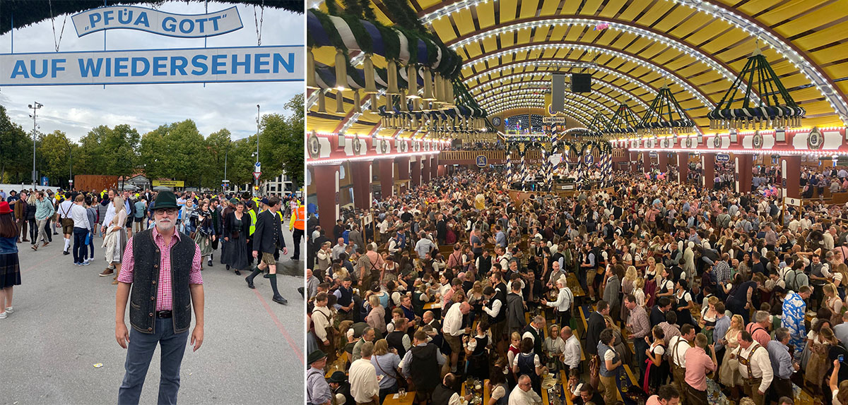 Bob Borson at Oktoberfest