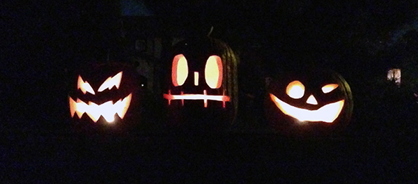 Bob Borson Halloween Pumpkins 2014