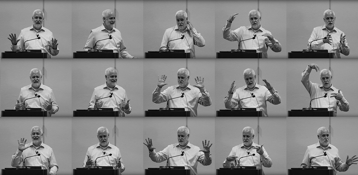 Bob Borson Presenting - series of images