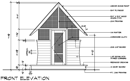 Casa 2011 Bug House Front Elevation