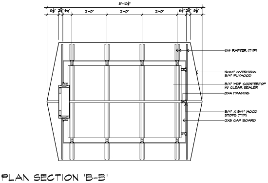 Casa 2011 Bug House Plan Section BB