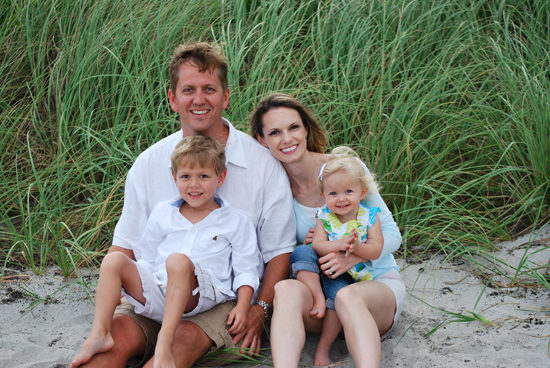 Architect Peter Christensen and Family