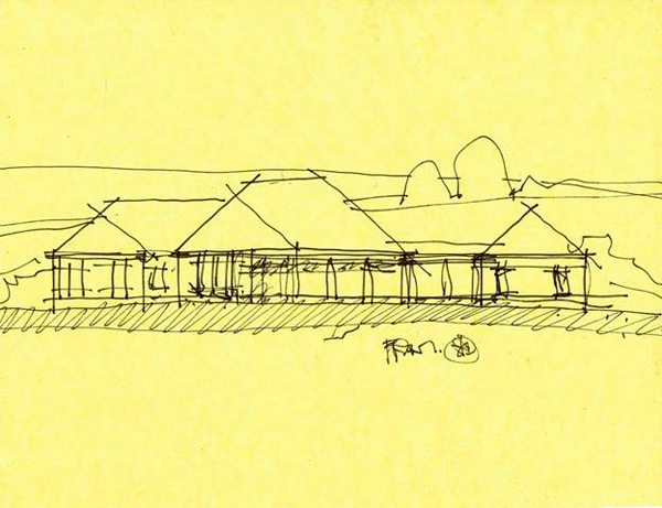 country house charette drawing 03