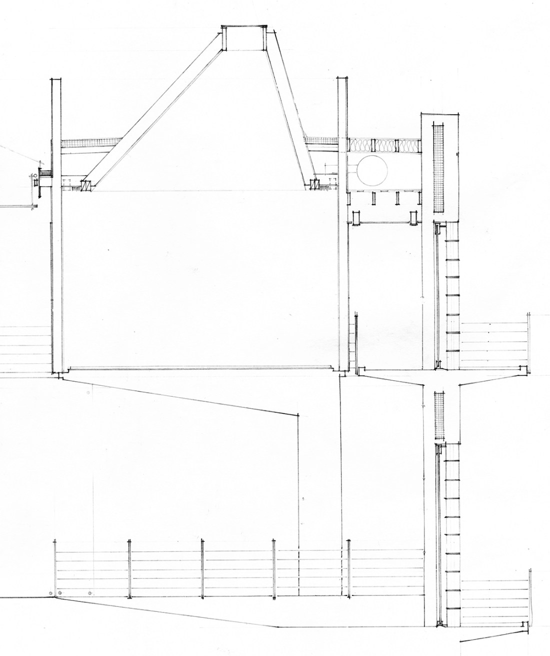 The Cube House by Bob Borson - Enlarged Section