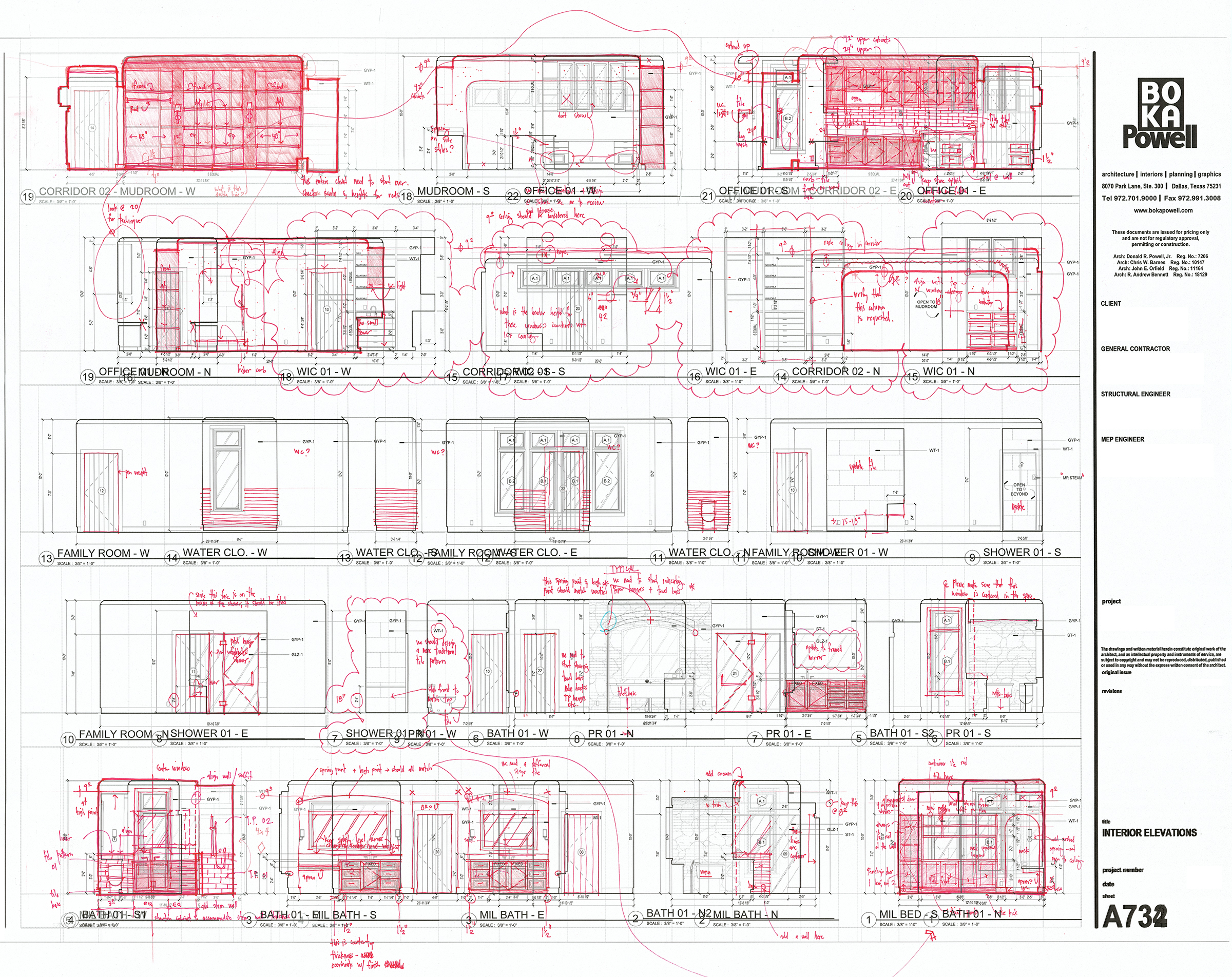 Design Process - Redlines