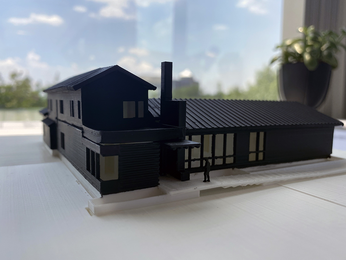 Final 3d model front elevation 01