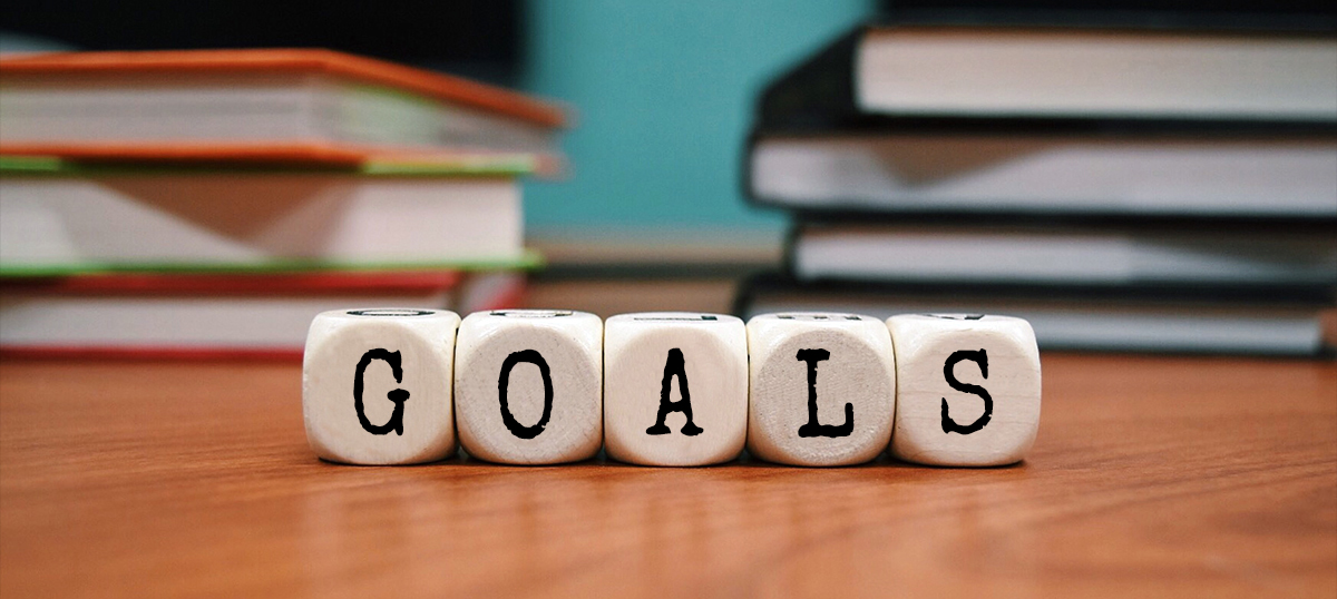 Setting GOALS is important for motivation