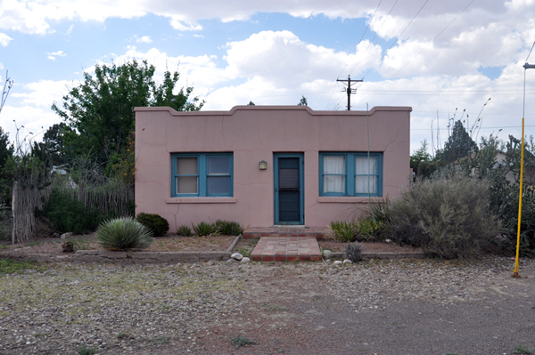 Houses in Marfa, Texas - photo by Dallas Architect Bob Borson