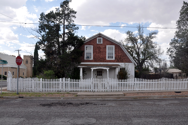 Houses in Marfa, Texas - photo by Dallas Architect Bob Borson