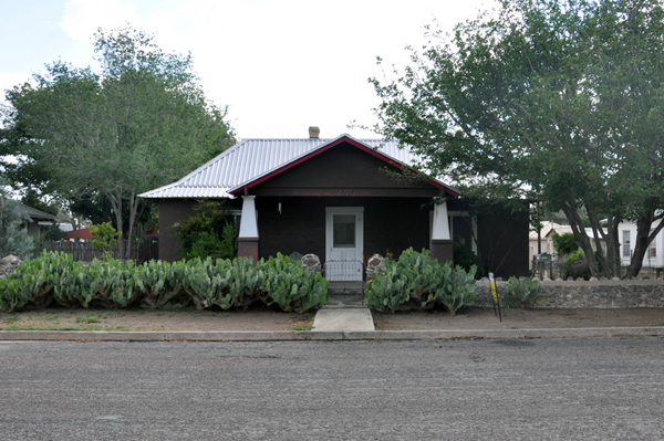 Houses in Marfa, Texas - photo by Dallas Architect Bob Borson