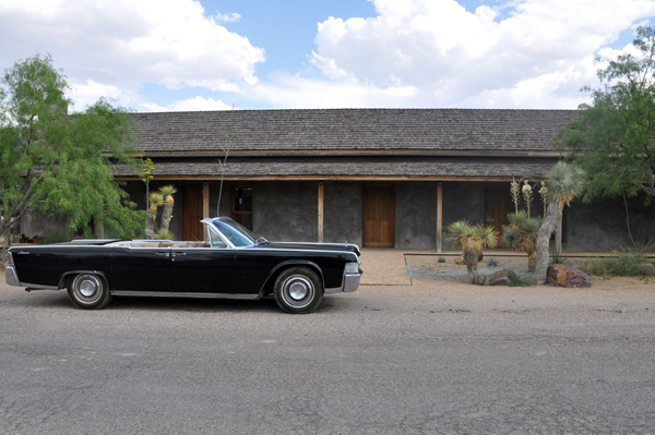 Houses in Marfa, Texas - photo by Dallas Architect Bob Borson