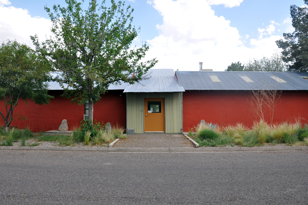 Houses in Marfa, Texas - photo by Dallas Architect Bob Borson