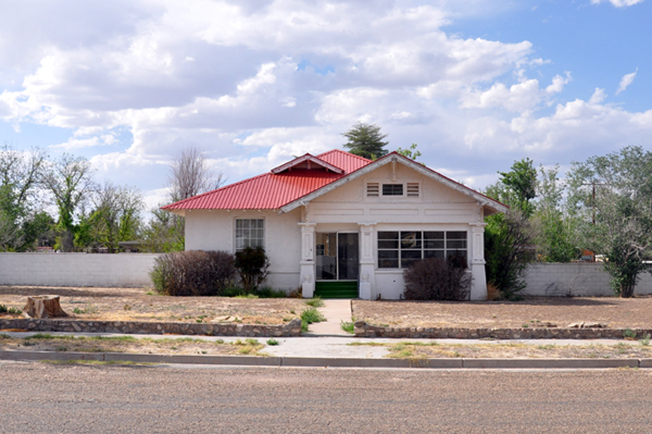 Houses in Marfa, Texas - photo by Dallas Architect Bob Borson