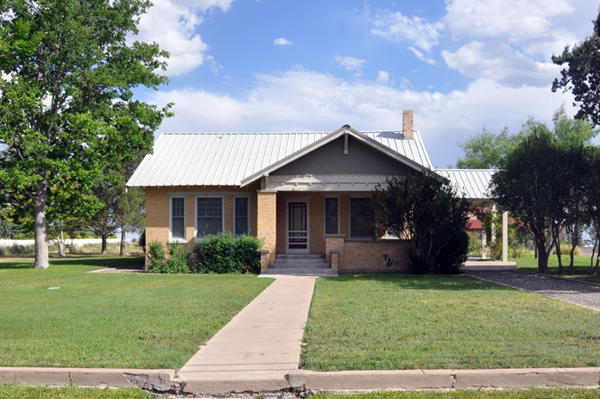 Houses in Marfa, Texas - photo by Dallas Architect Bob Borson