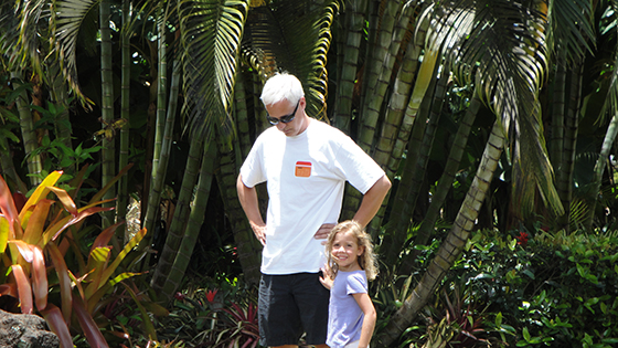 Kate and Bob Borson in Hawaii