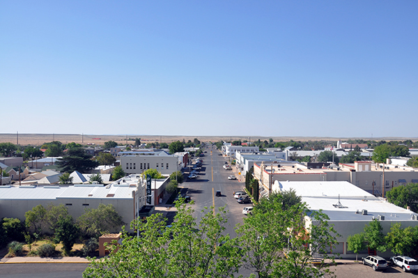 Marfa Texas Main Street - photo by Bob Borson