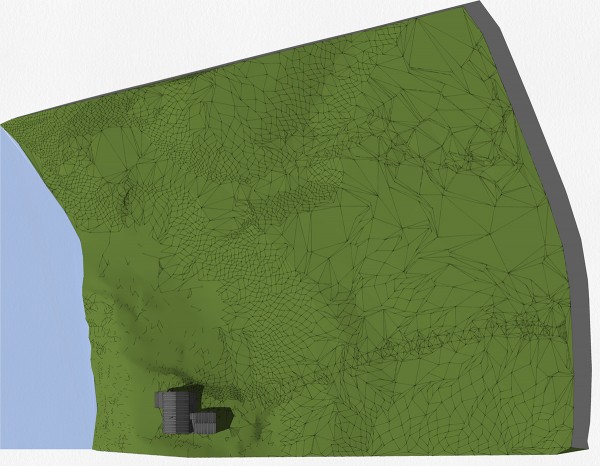 Modern Cabin Site Plan