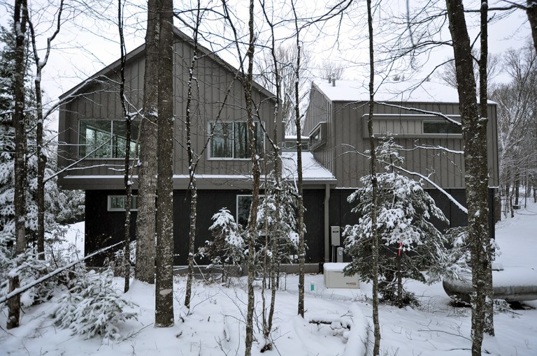 Modern Cabin - the neighbor's view