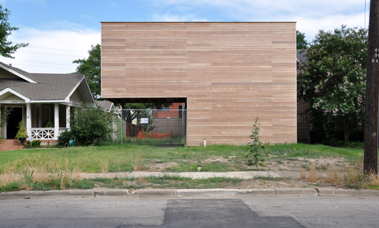 Modern House Current Front View (June 2011)