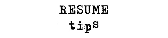 Resume tips for Architects