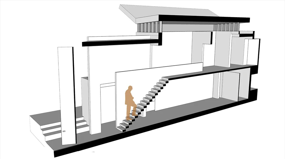 Section Cut Digital Model