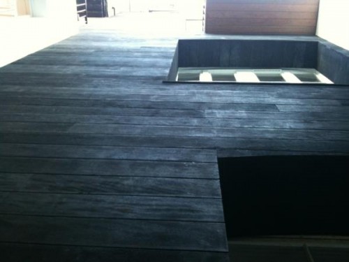 Burnt Decking and Cladding from Exterpark