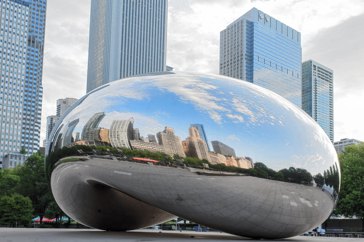 The Bean (Cloud Gate) in Chicago