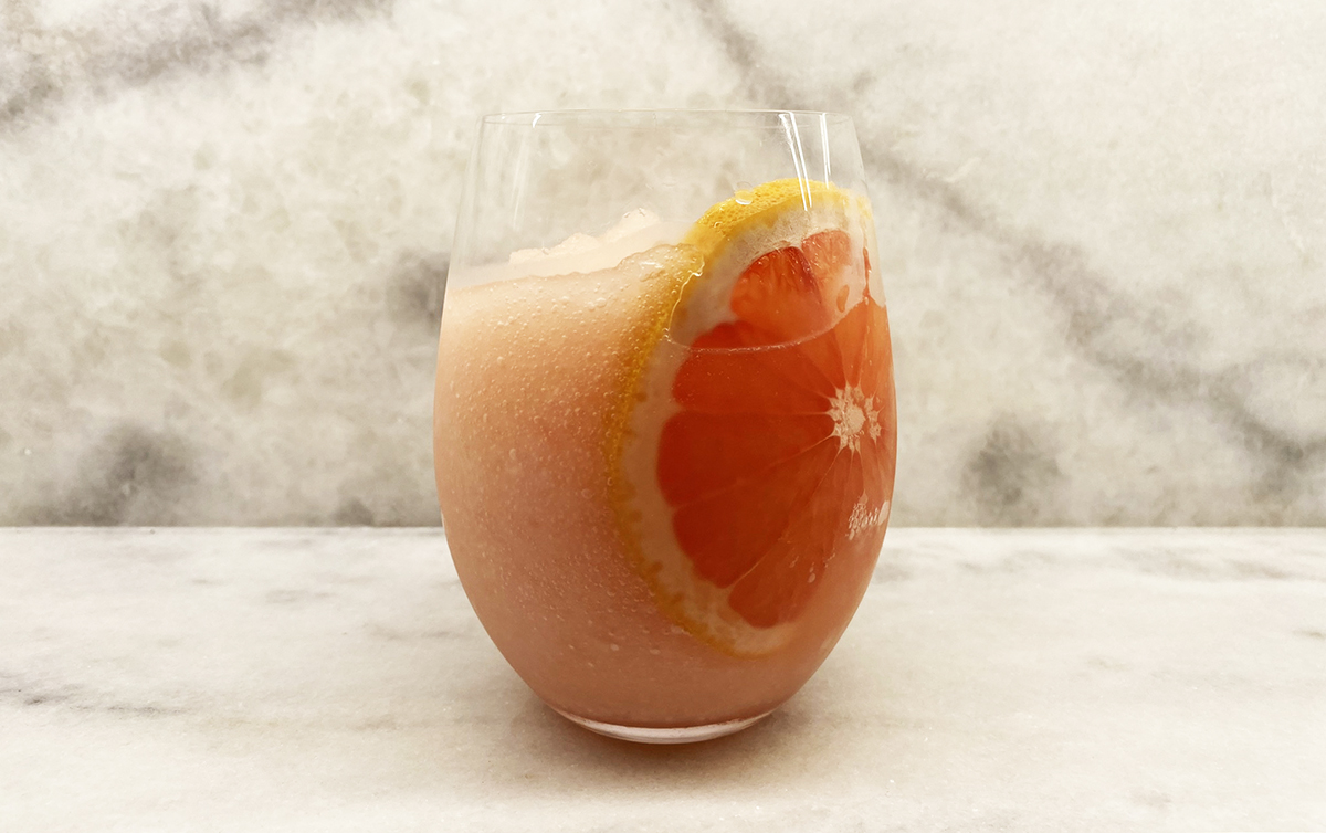 The Borson Family Frozen Grapefruit Paloma