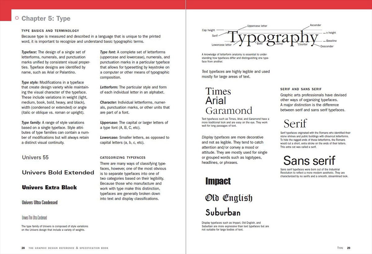 Typography_Graphic Design Reference & Specification Book