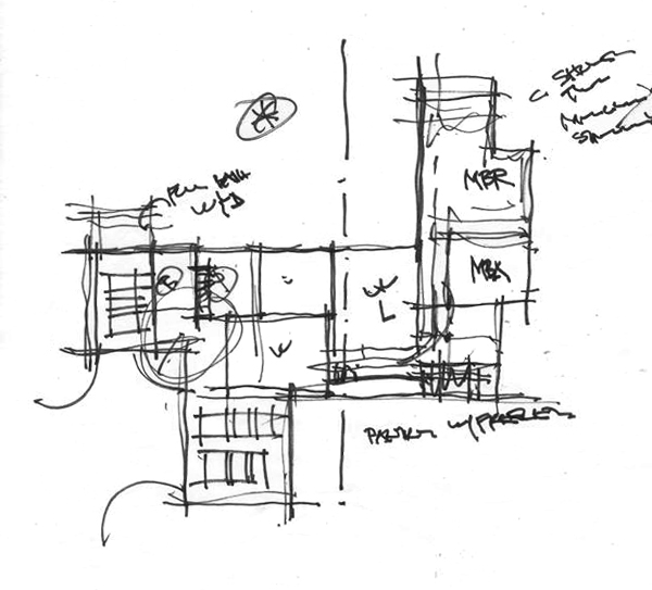 waterfront house initial concepts