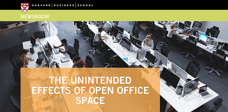 The Unintended Effects of Open Office Space